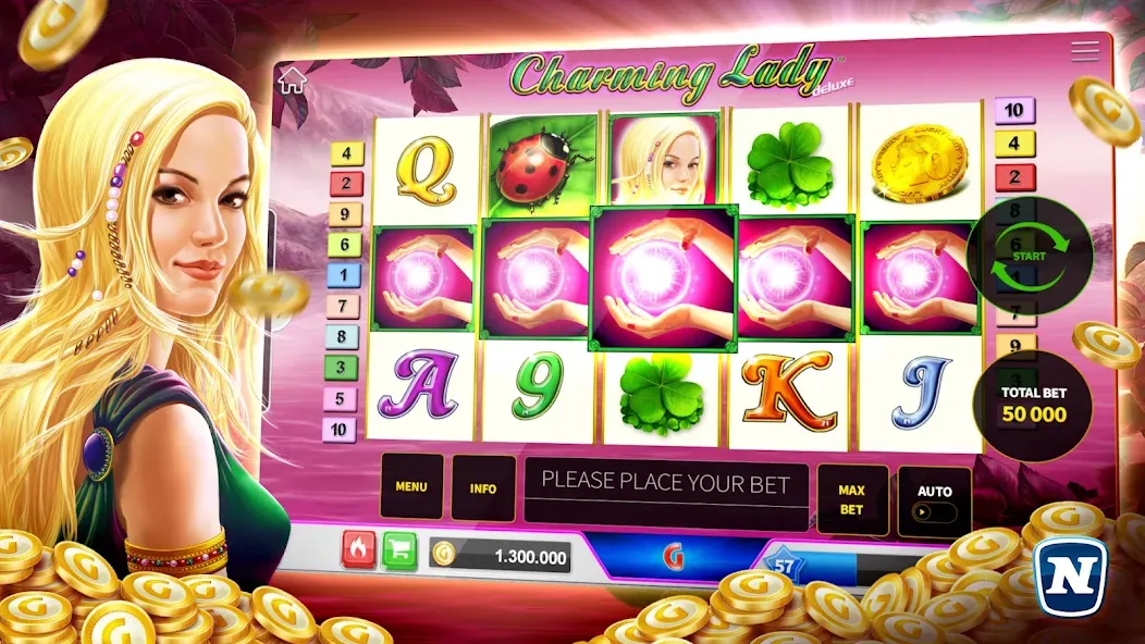 Gaminator Online Casino Slots [MOD: Все разблокировано] - Скриншот 3