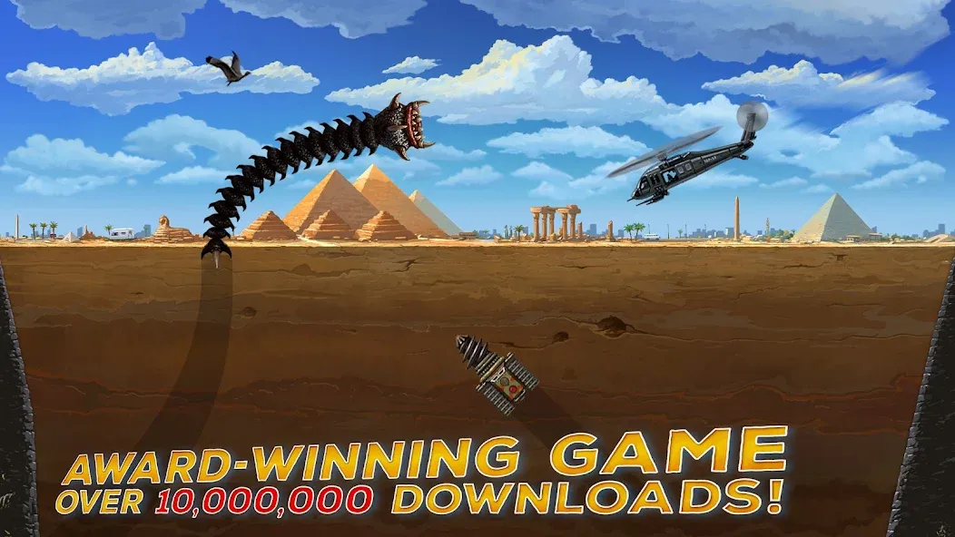 Death Worm™ (Дэт Уорм) [MOD: Mega Mod/Меню] - Скриншот 1