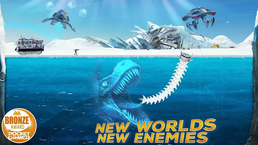 Death Worm™ (Дэт Уорм) [MOD: Mega Mod/Меню] - Скриншот 2