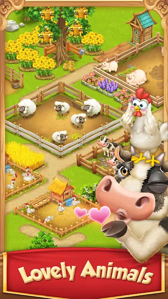 Village and Farm (Вилладж энд Фарм) [MOD: Много монет/Энергии] - Скриншот 2