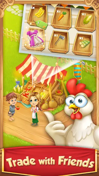 Village and Farm (Вилладж энд Фарм) [MOD: Много монет/Энергии] - Скриншот 5