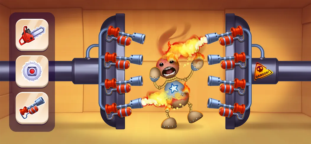 Kick the Buddy－Fun Action Game (Кик зэ Бадди) [MOD: Все разблокировано] - Скриншот 1