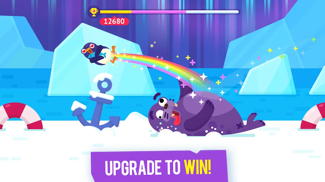 Bouncemasters: Penguin Games (Баунсмастерс) [MOD: Меню/Много денег] - Скриншот 4