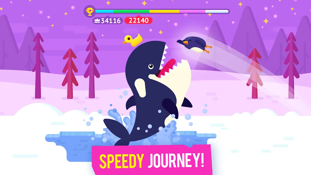 Bouncemasters: Penguin Games (Баунсмастерс) [MOD: Меню/Много денег] - Скриншот 5
