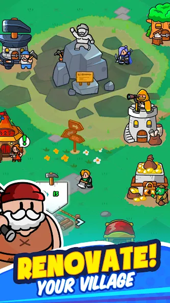 Rumble Heroes — Adventure RPG (Рамбл Хироес) [MOD: Мод Меню/Взлом] - Скриншот 3