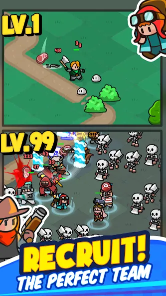 Rumble Heroes — Adventure RPG (Рамбл Хироес) [MOD: Мод Меню/Взлом] - Скриншот 4
