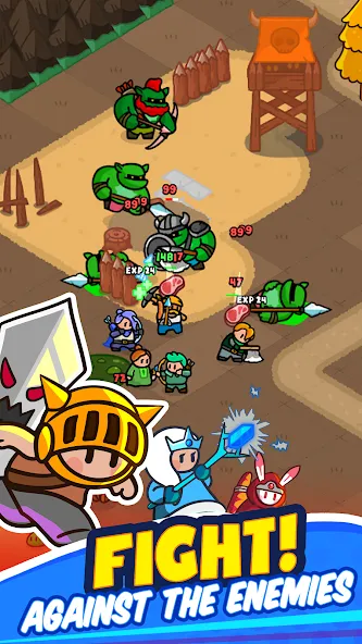 Rumble Heroes — Adventure RPG (Рамбл Хироес) [MOD: Мод Меню/Взлом] - Скриншот 5