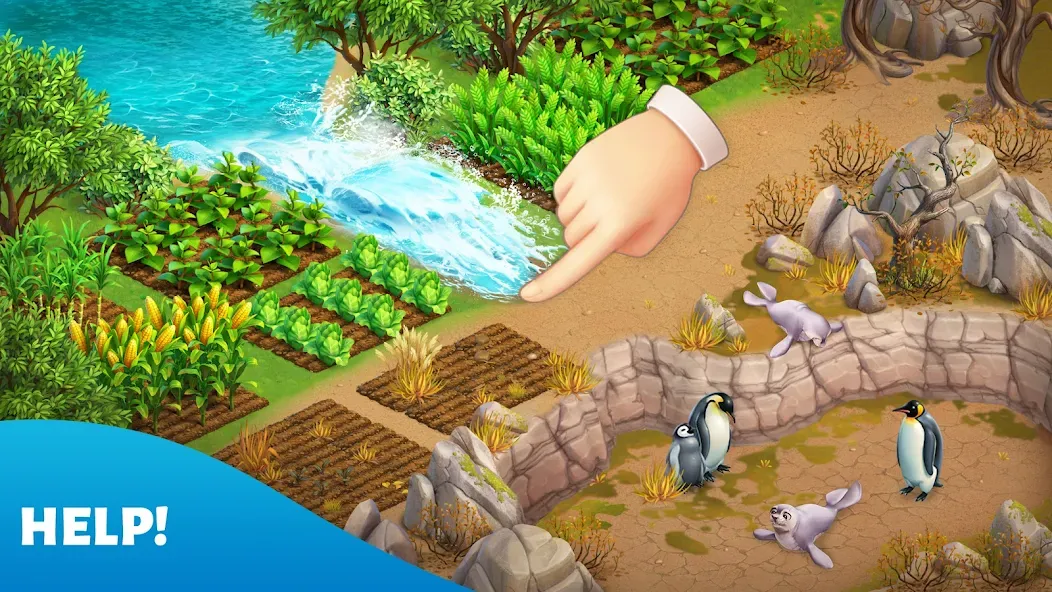 Spring Valley: Farm Game (принг Вэлли) [MOD: Много монет/Энергии] - Скриншот 1