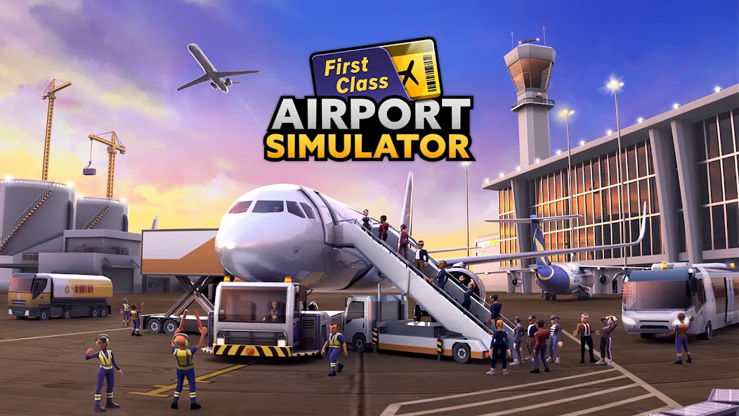 Airport Simulator: Tycoon Inc. (Эйрпорт Симулятор) [MOD: Много монет/Энергии] - Скриншот 1