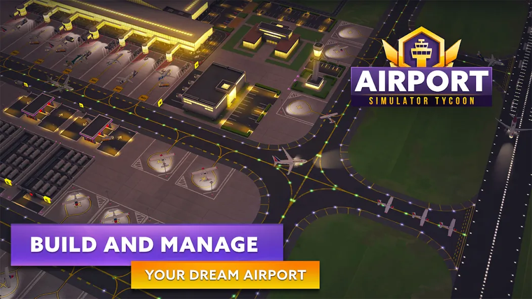 Airport Simulator: Tycoon Inc. (Эйрпорт Симулятор) [MOD: Много монет/Энергии] - Скриншот 2