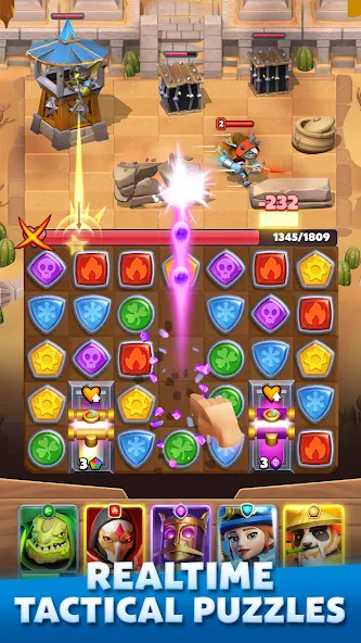 Puzzle Breakers: Champions War (Пазл Брейкерс) [MOD: Разблокировано] - Скриншот 4