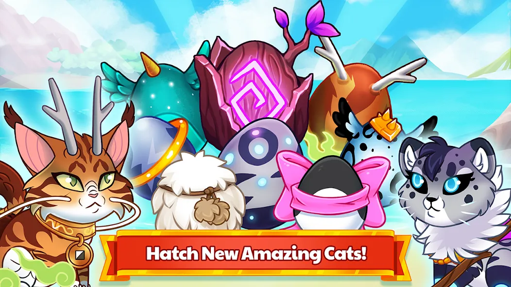 Castle Cats — Idle Hero RPG (Кэстл Кэтс) [MOD: Все разблокировано] - Скриншот 2
