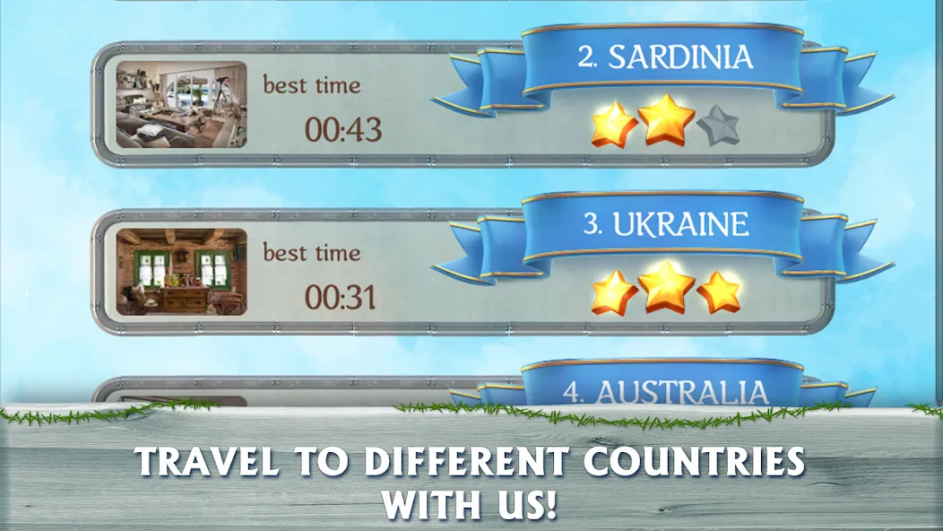 Around the world:Hidden Object [MOD: Mega Mod/Меню] - Скриншот 2