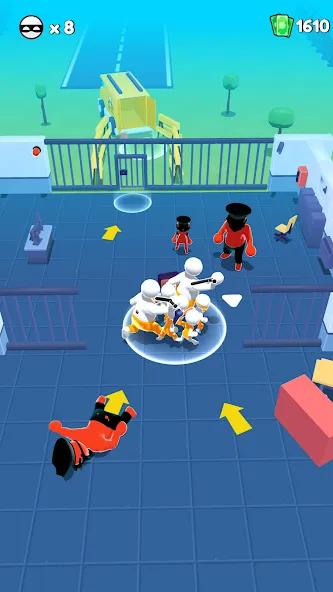 Prison Escape 3D — Jailbreak (Призон Искепе) [MOD: Меню/Много денег] - Скриншот 1