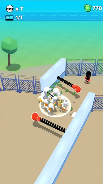 Prison Escape 3D — Jailbreak (Призон Искепе) [MOD: Меню/Много денег] - Скриншот 4