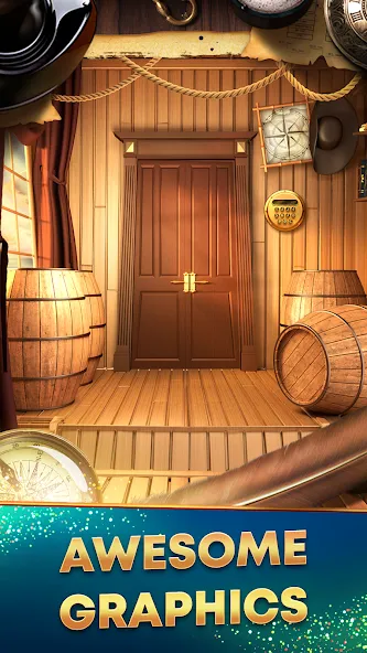 Puzzle 100 Doors — Room escape [MOD: Бесконечные деньги] - Скриншот 3