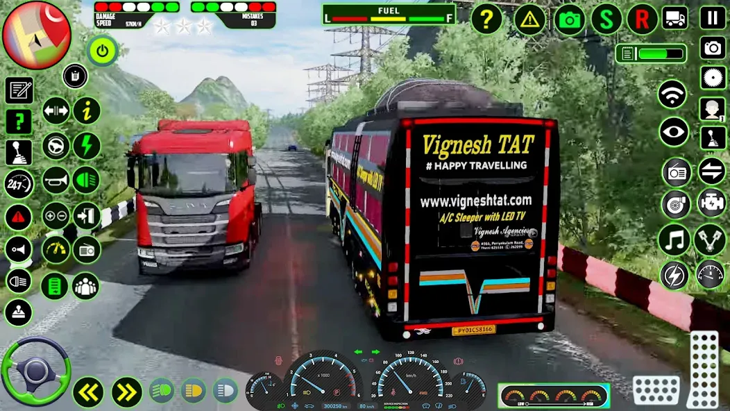 Euro Coach Bus Simulator 3D (Паблик Коуч Бас Драйвинг 3Д) [MOD: Все разблокировано] - Скриншот 5