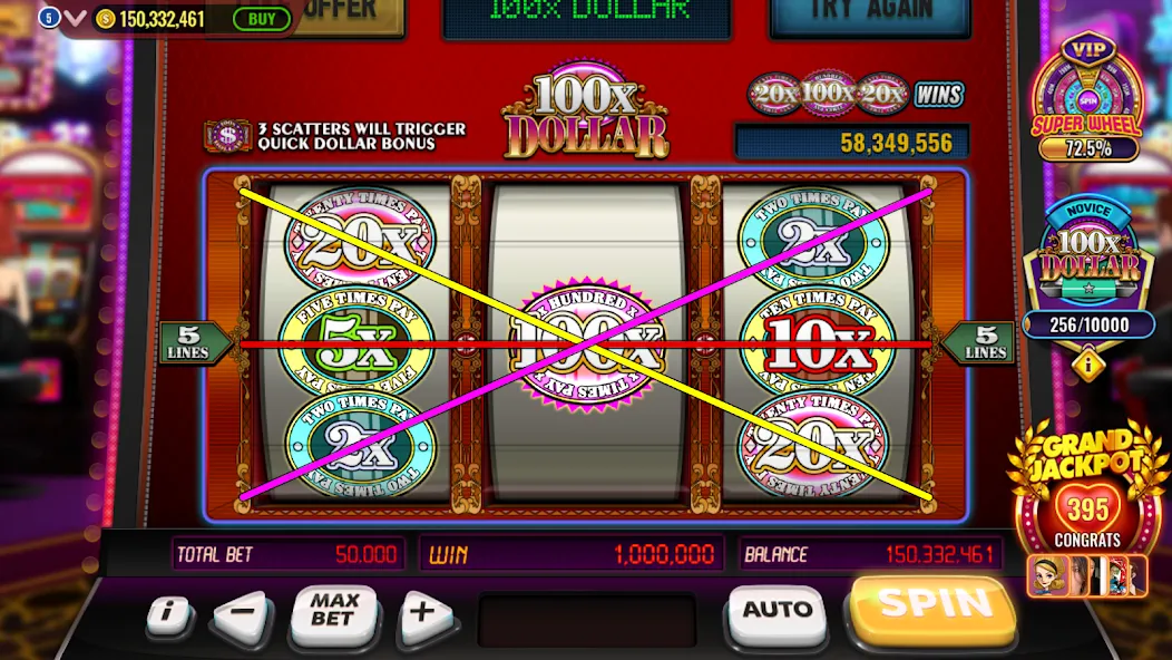 Vegas Live Slots: Casino Games (Вегас Лайв Слотс) [MOD: Все открыто] - Скриншот 1