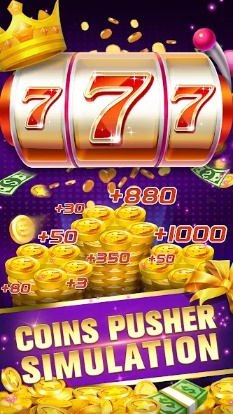 Daily Pusher Slots 777 (Дейли Пушер Слотс 777) [MOD: Меню/Много денег] - Скриншот 2