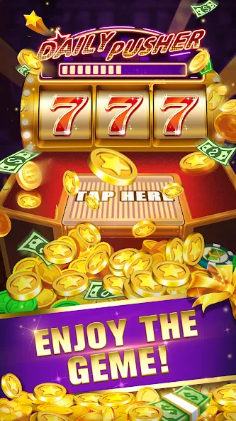 Daily Pusher Slots 777 (Дейли Пушер Слотс 777) [MOD: Меню/Много денег] - Скриншот 3