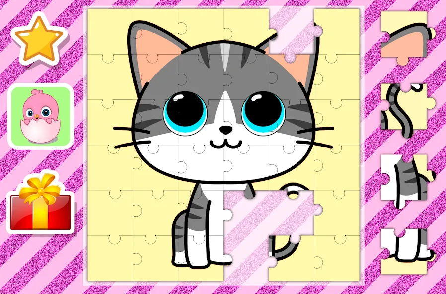 Kids Games for Girls. Puzzles [MOD: Premium/Unlocked] - Скриншот 1