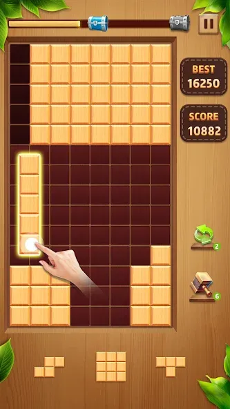 Wood Block Classic (Вуд Блок Классик) [MOD: Все открыто] - Скриншот 4