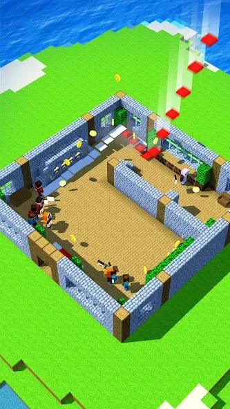 Tower Craft — Block Building (Тауэр Крафт) [MOD: Все разблокировано] - Скриншот 4