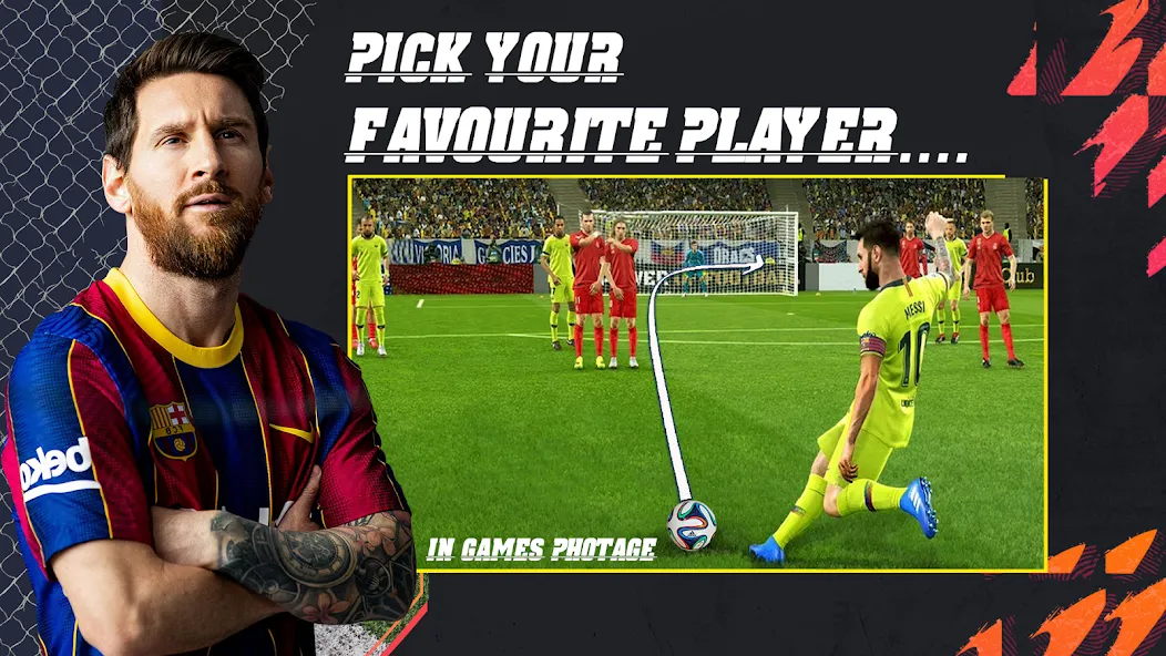 Football Champion Soccer Kick (Футбольный чемпион удар по мячу) [MOD: Мод Меню/Взлом] - Скриншот 4