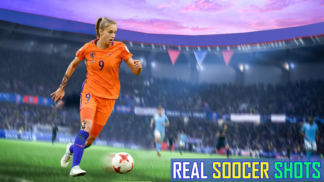 Soccer Kick Worldcup Champion [MOD: Premium/Unlocked] - Скриншот 1