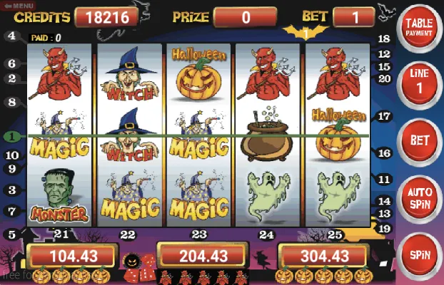 Slot Machine Halloween Lite (Слот машина Хэллоуин Лайт) [MOD: Разблокировано] - Скриншот 2