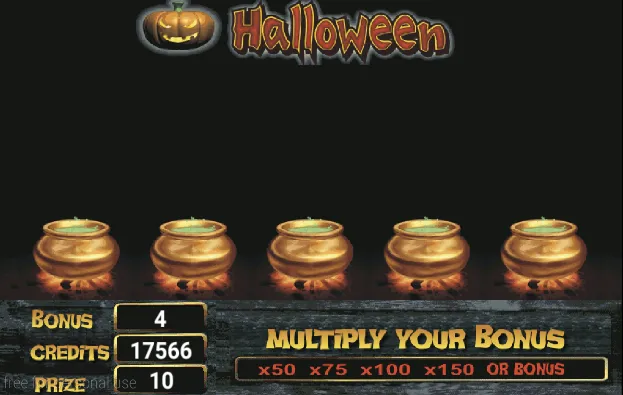 Slot Machine Halloween Lite (Слот машина Хэллоуин Лайт) [MOD: Разблокировано] - Скриншот 3
