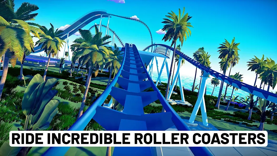 Real Coaster: Idle Game (Реал Коастер) [MOD: Разблокировано] - Скриншот 3