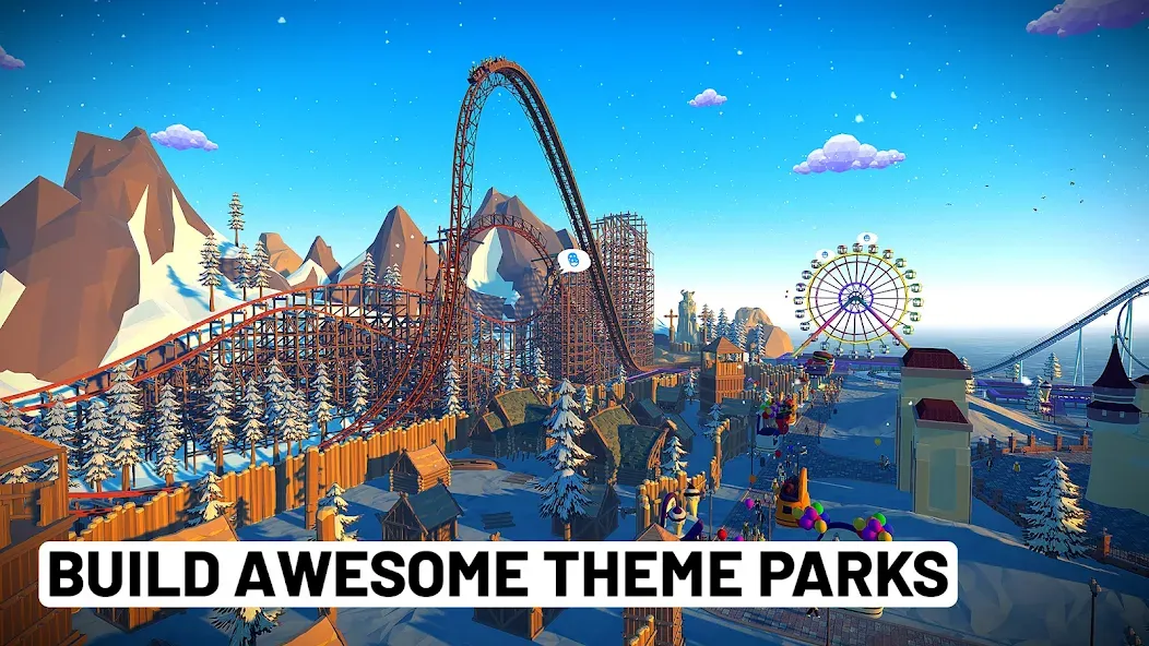 Real Coaster: Idle Game (Реал Коастер) [MOD: Разблокировано] - Скриншот 4