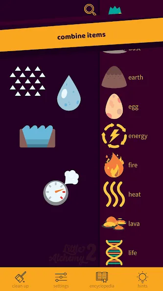 Little Alchemy 2 (Литл Алхимия 2) [MOD: Много монет/Энергии] - Скриншот 4
