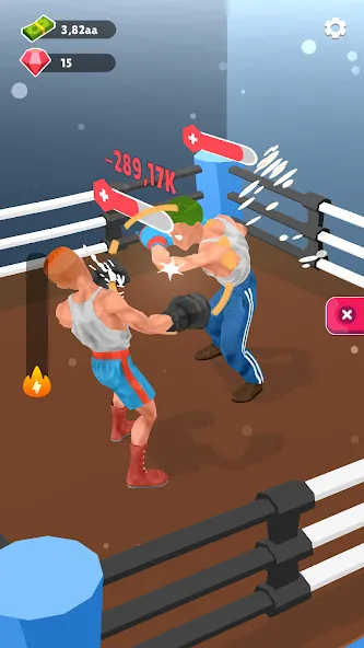 Tap Punch — 3D Boxing (Тап Панч) [MOD: Все открыто] - Скриншот 2