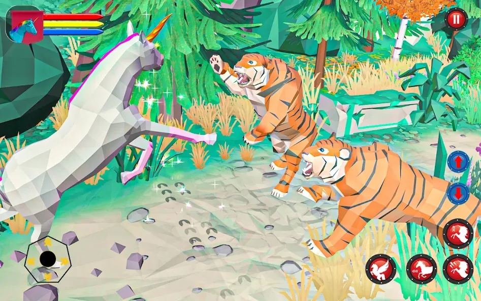 Flying Unicorn Pegasus Games [MOD: Разблокировано] - Скриншот 3