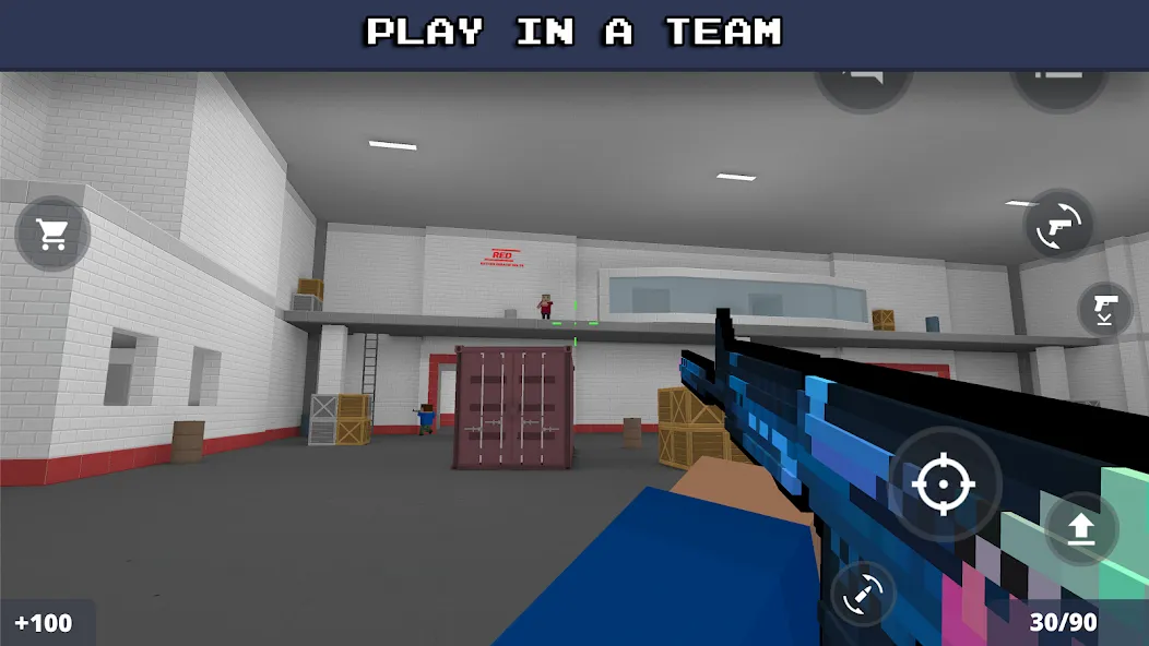 Block Strike: Online Shooter (Блок Страйк) [MOD: Разблокировано] - Скриншот 5