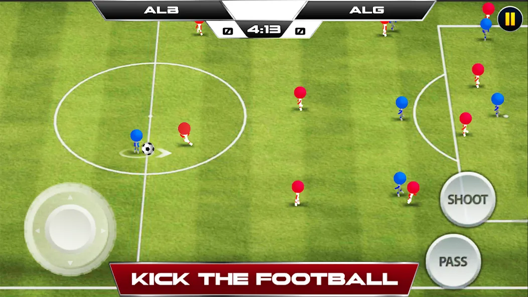 Stickman Soccer Football Game [MOD: Mega Mod/Меню] - Скриншот 4