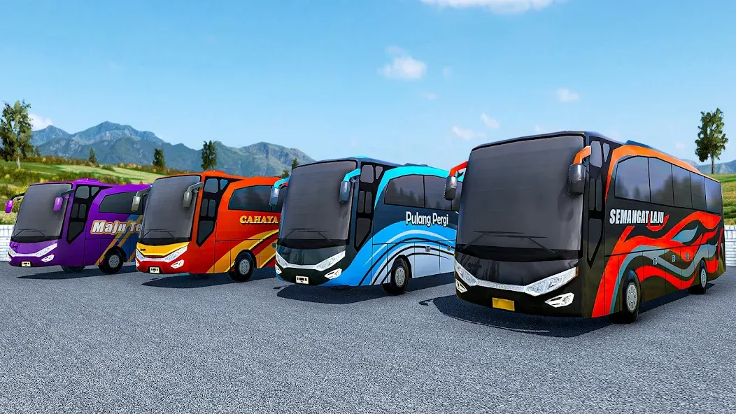 Highway Bus Simulator Bus Game [MOD: Mega Mod/Меню] - Скриншот 3
