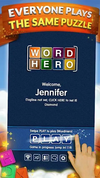 WordHero : word finding game (ВордХиро) [MOD: Mega Mod/Меню] - Скриншот 2