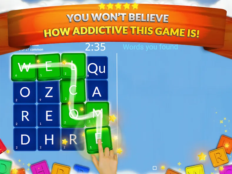 WordHero : word finding game (ВордХиро) [MOD: Mega Mod/Меню] - Скриншот 5