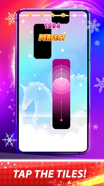 Magic Pink Tiles: Piano Game (Магические розовые плитки) [MOD: Все разблокировано] - Скриншот 1