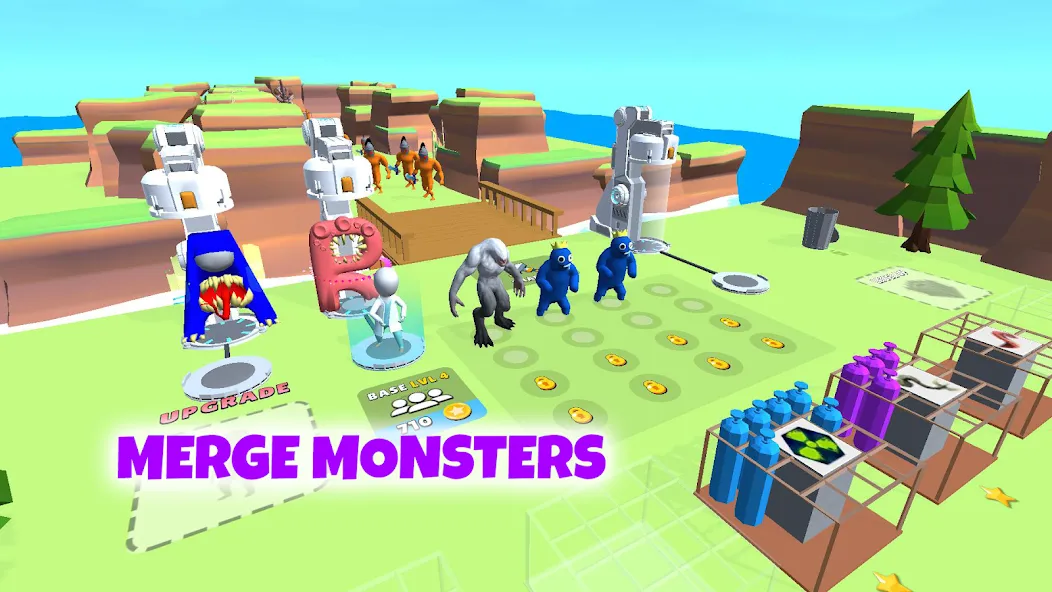 Grimace monster playground (Батл Плейграунд Монстерс) [MOD: Mega Mod/Меню] - Скриншот 2