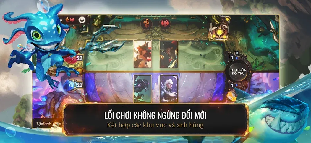 Huyền Thoại Runeterra [MOD: Разблокировано] - Скриншот 2