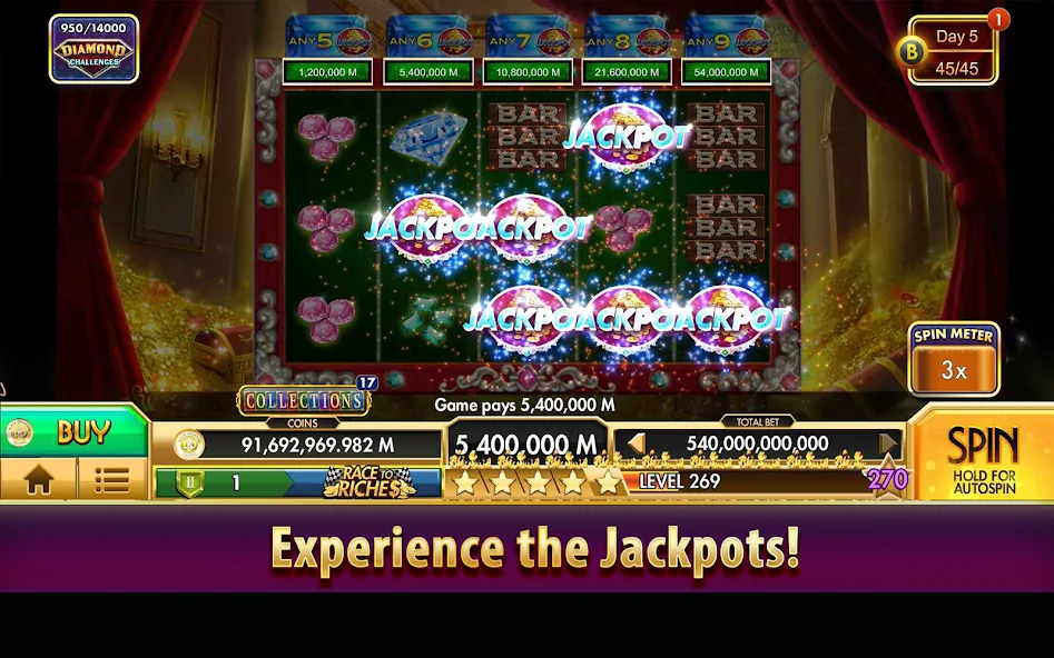 Black Diamond Casino Slots (СЛОТЫ) [MOD: Все открыто] - Скриншот 4