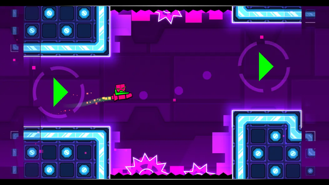 Geometry Dash Meltdown (Геометрия Дэш Мелтдаун) [MOD: Все разблокировано] - Скриншот 3