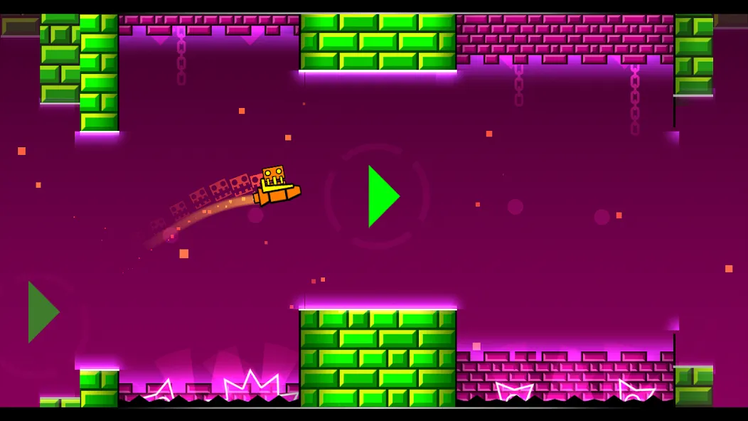 Geometry Dash Meltdown (Геометрия Дэш Мелтдаун) [MOD: Все разблокировано] - Скриншот 5