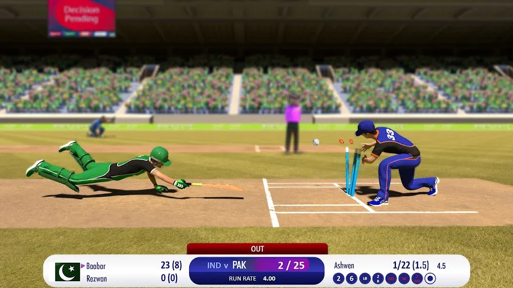 RVG Real World Cricket Game 3D (РВГ Реальная Мировая Крикетная Игра 3D) [MOD: Все разблокировано] - Скриншот 1