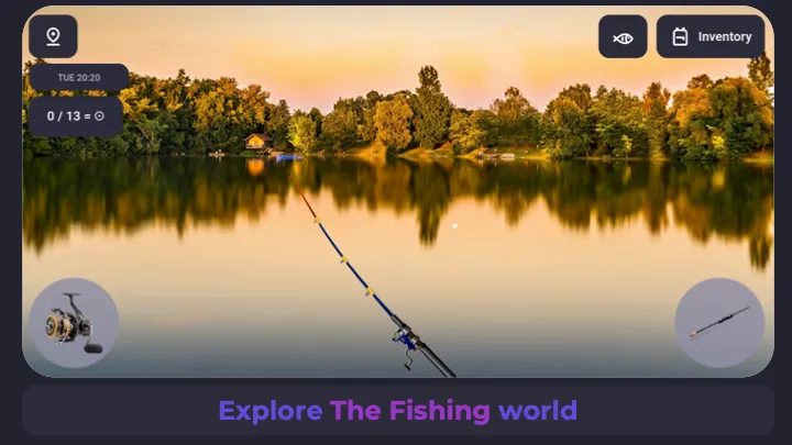 Fishing: The Game, Simulator [MOD: Много монет/Энергии] - Скриншот 1