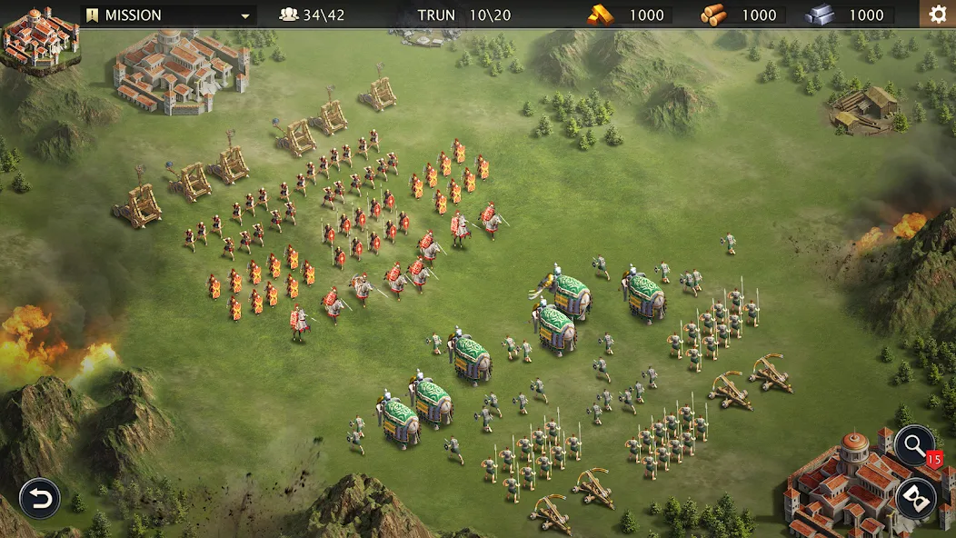 Grand War: Rome Strategy Games (Гранд Вар) [MOD: Все разблокировано] - Скриншот 4